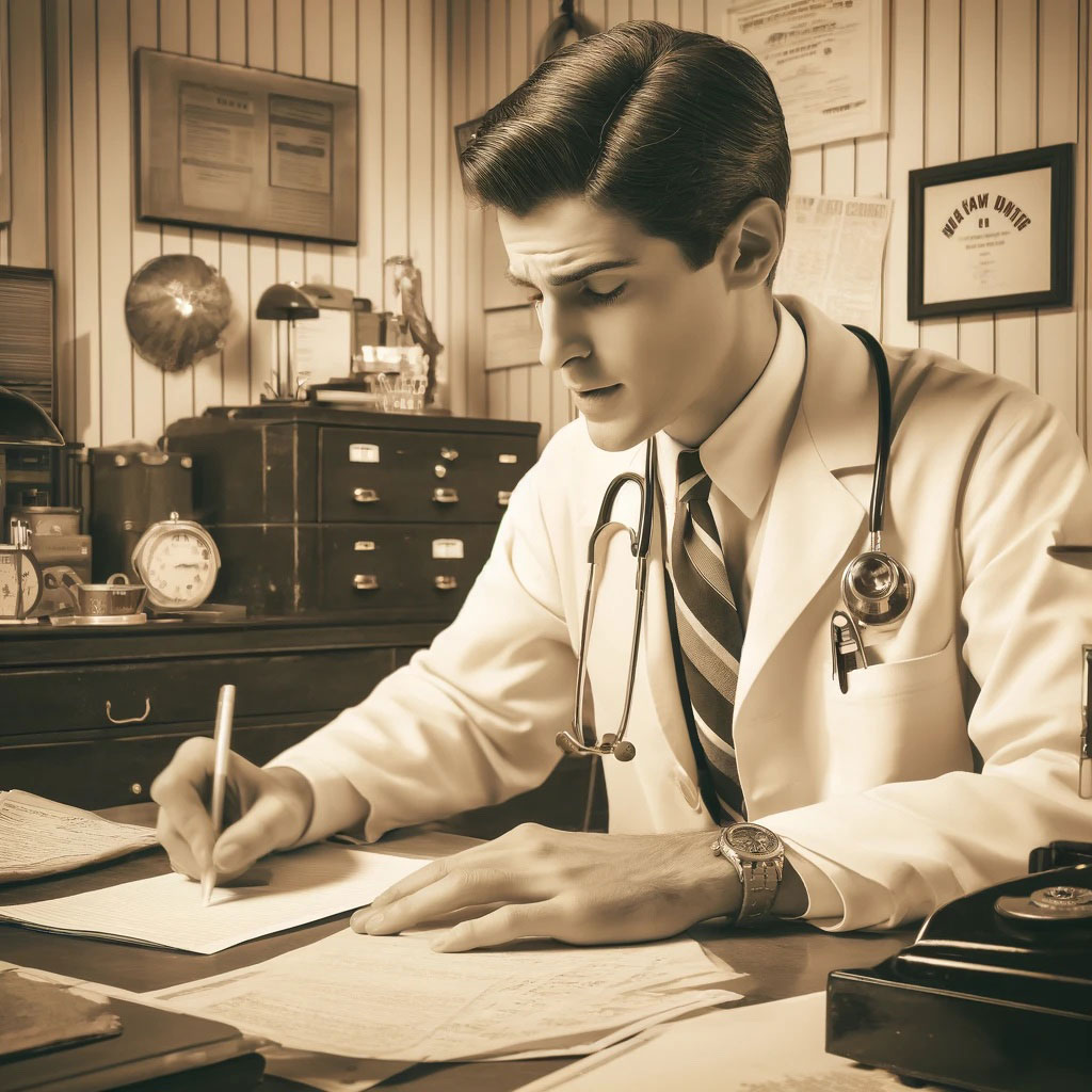 Doctor Writing